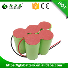 High Capacity 6V 5000mah NIMH Rechargeable Battery Pack Type D